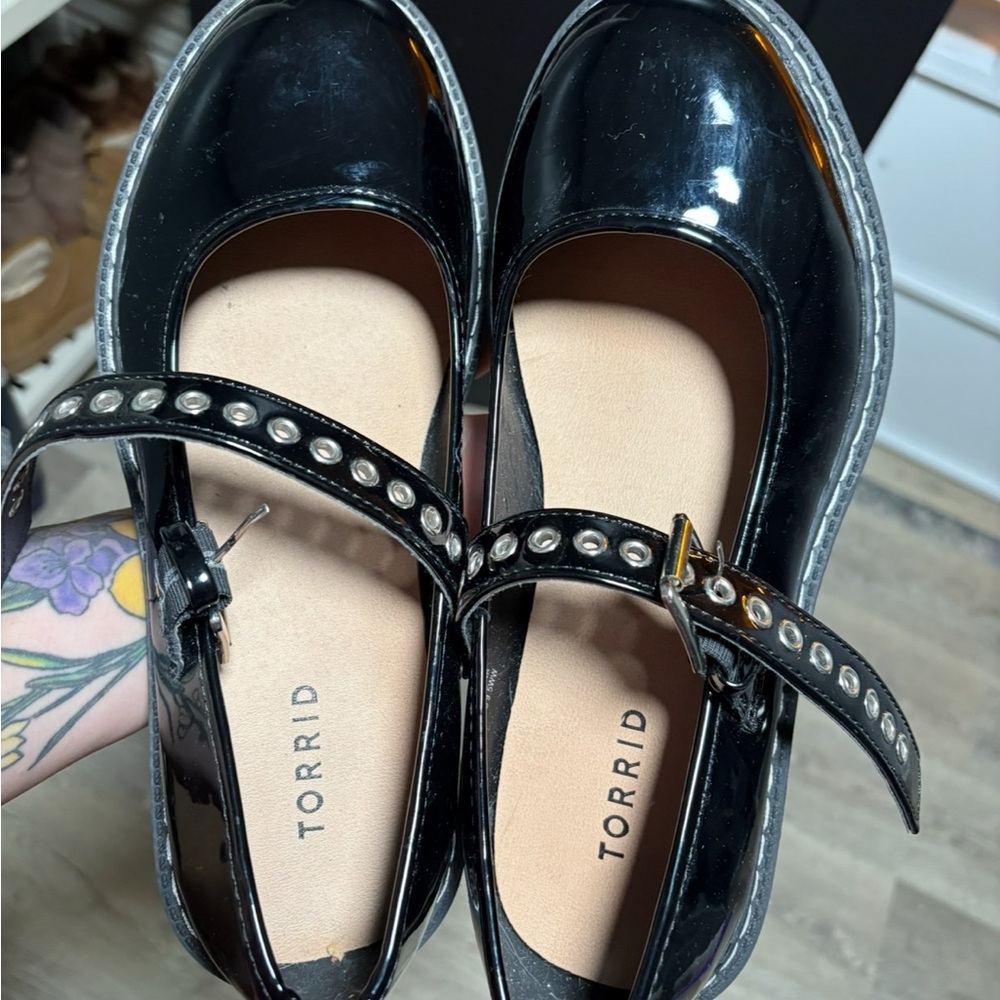 Torrid Black Womens Mary Janes